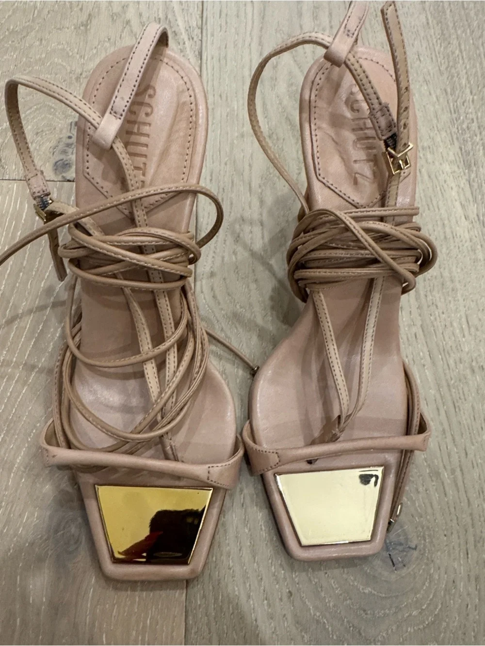Schutz Vikki wrap shoes